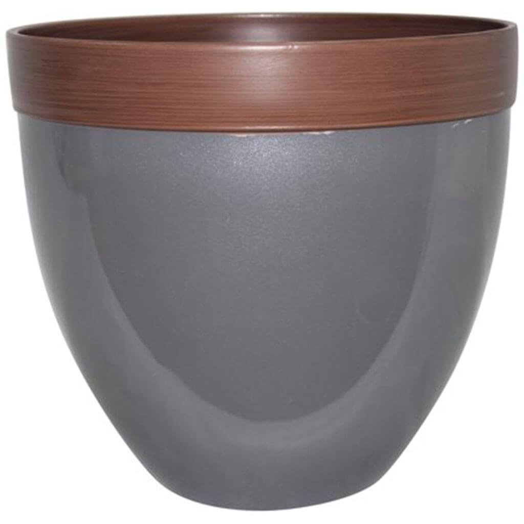 Planter Garden Steel Grn Devyn 14.5