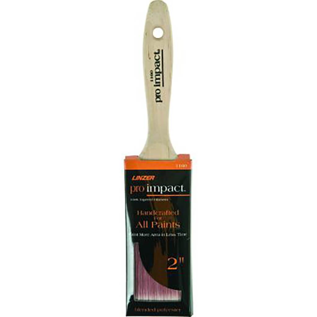 Linzer Paint Brush 2in Polyester Bristle &amp; Varnish Handle