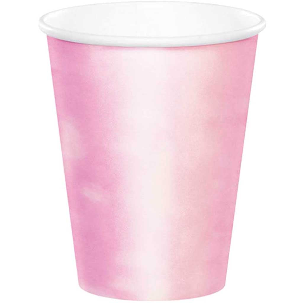 Iridescent Party Hot Cold Cups 9oz 12/8ct