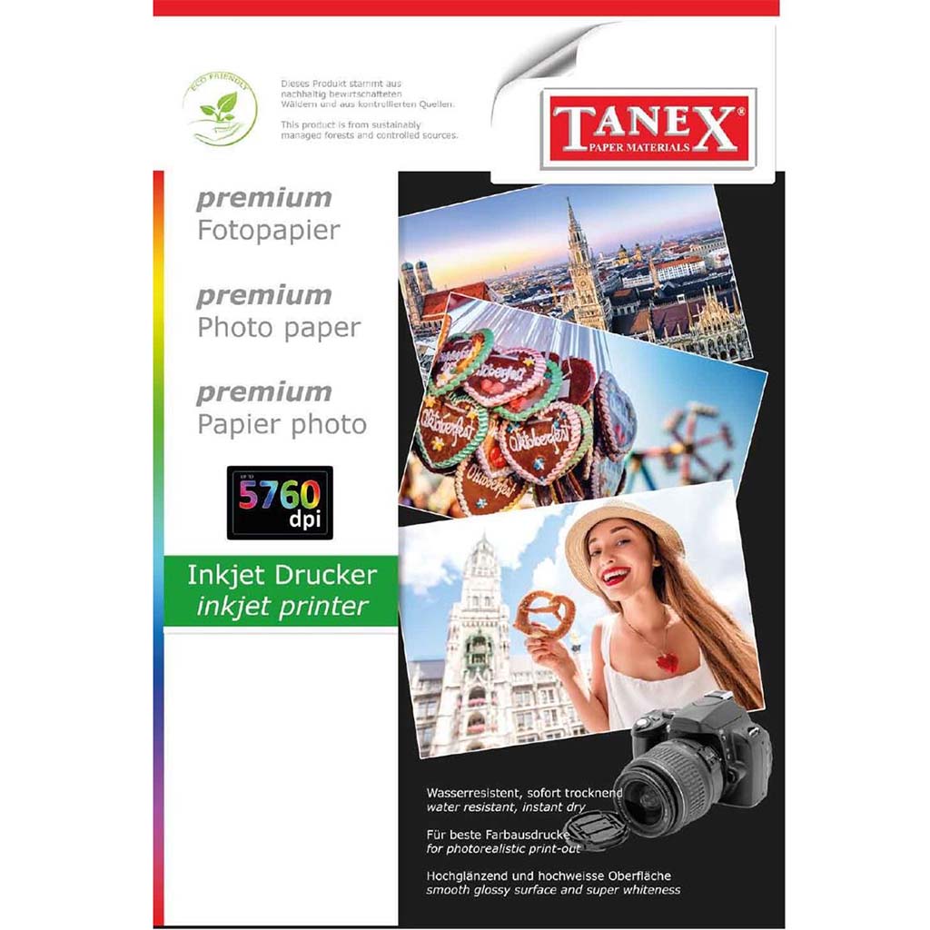 Tanex A4 Glossy Paper 180Gsm 2