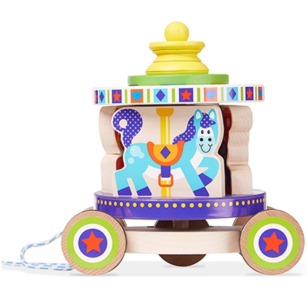 First Play Carousel Pull Toy