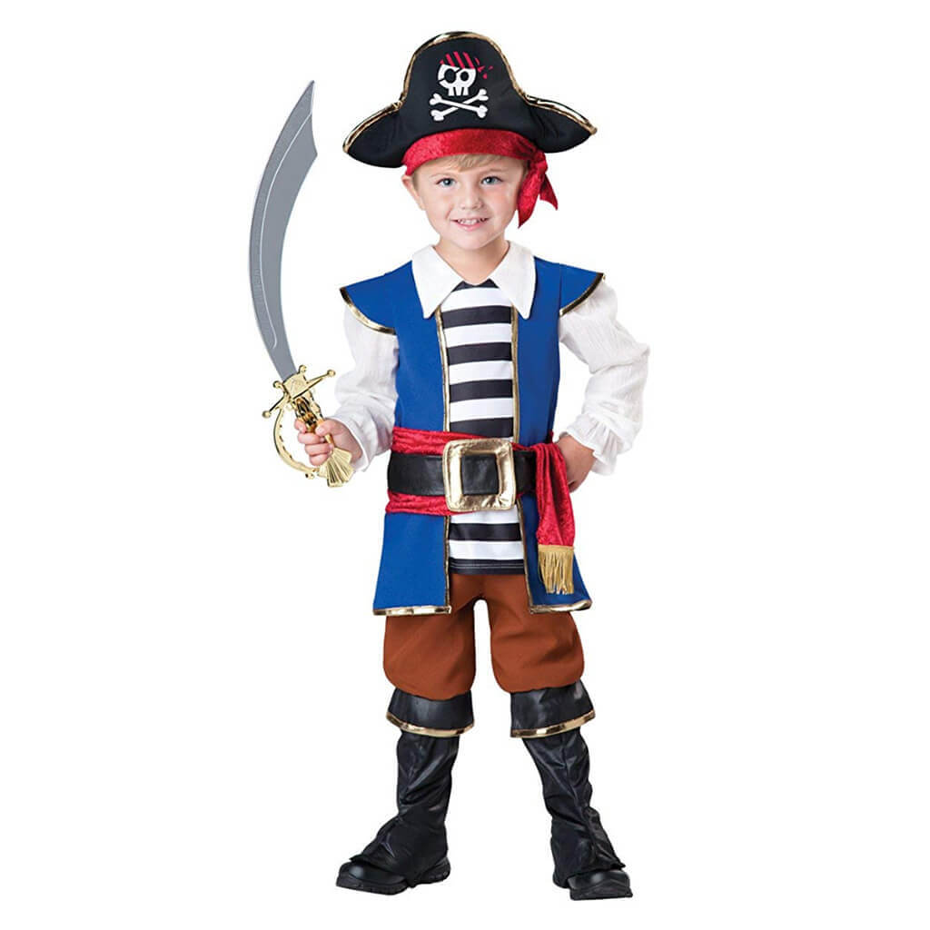 IKALI Pirate Costume For Boys With Hat