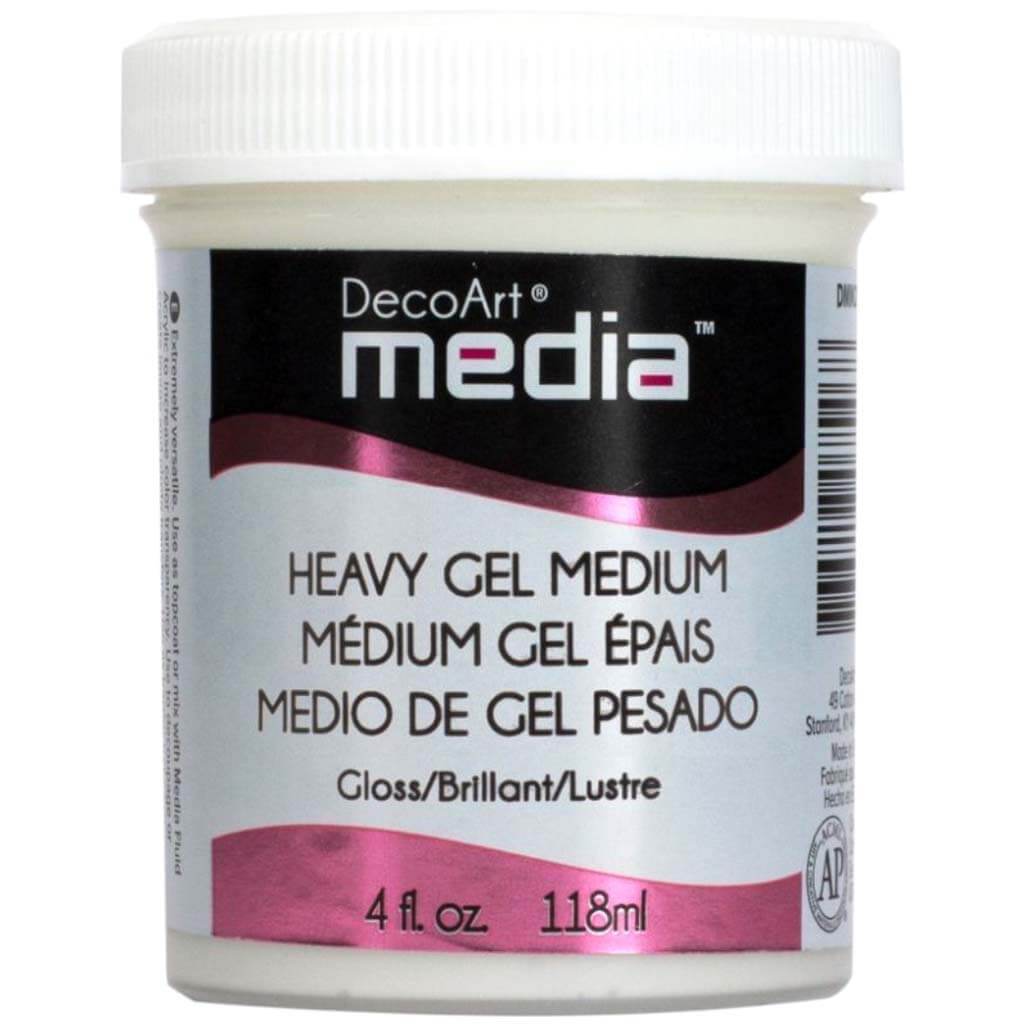 Media Mediums &amp; Bases Heavy Gel Gloss 4oz