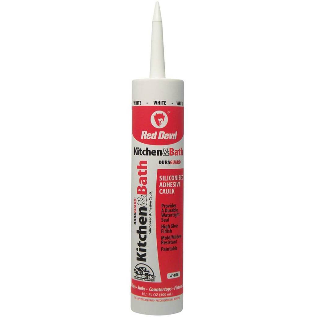 Kitchen &amp; Bath Caulk Bright White Cartdridge 10.1oz