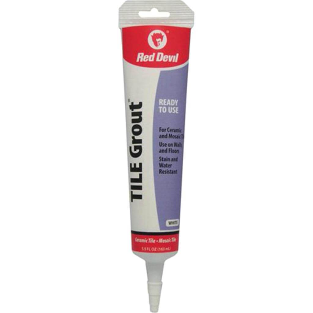 Pre-Mixed Tile Grout Squeeze Tube 5.5oz