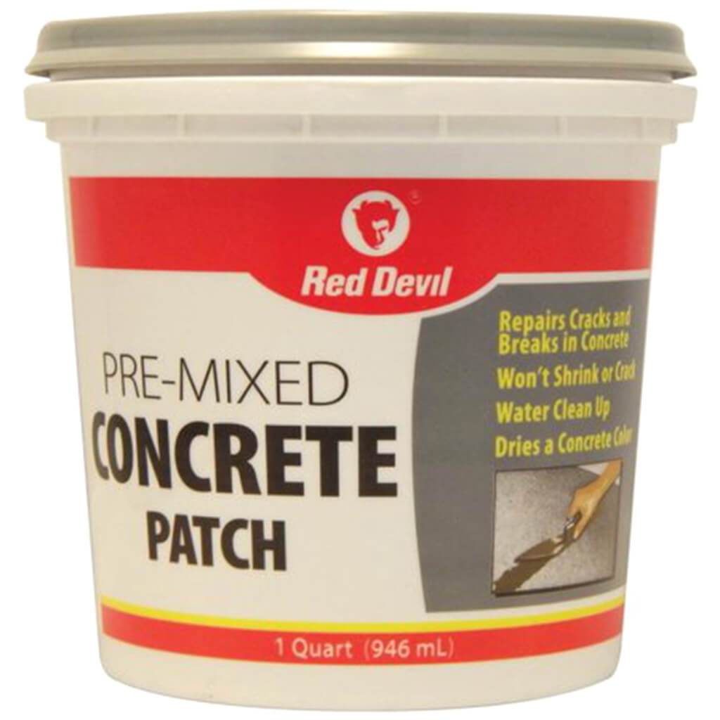 Red Devil Concrete Patch, 1qt Tub