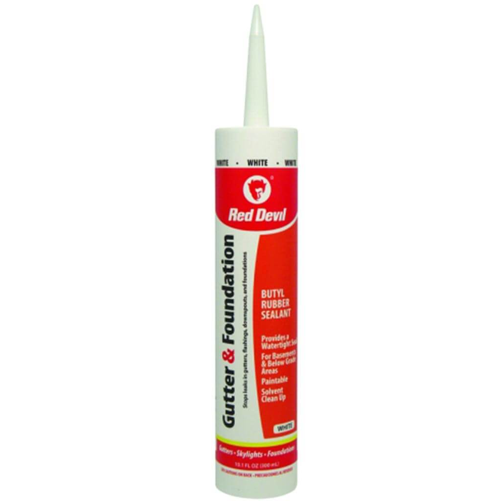 Gutter &amp; Foundation White Cartridge 10.1oz