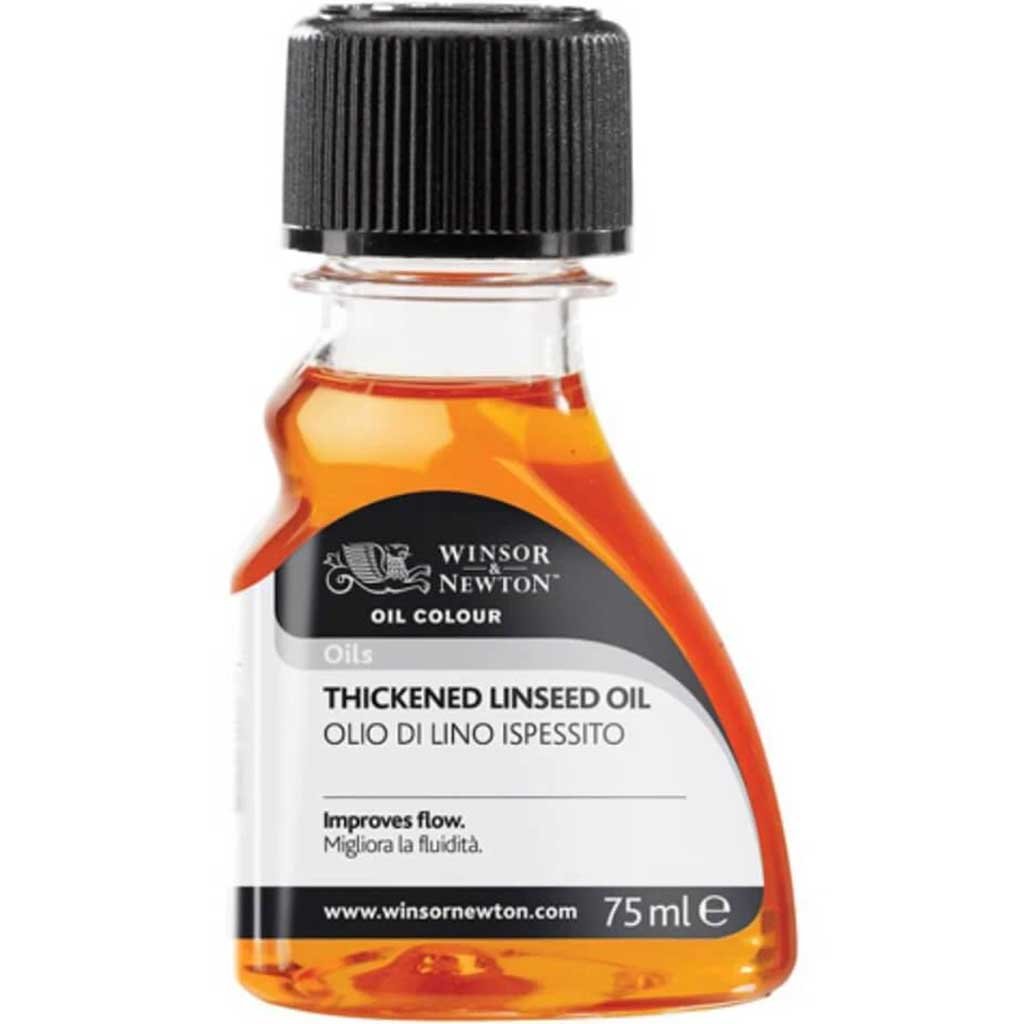 Winsor &amp; Newton Oil Color Thickened Linseed Oil  75ml