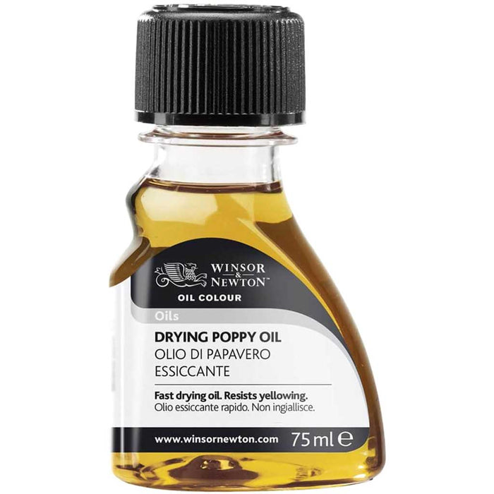 Winsor & Newton Oil Color Drying Poppy Oil 75ml