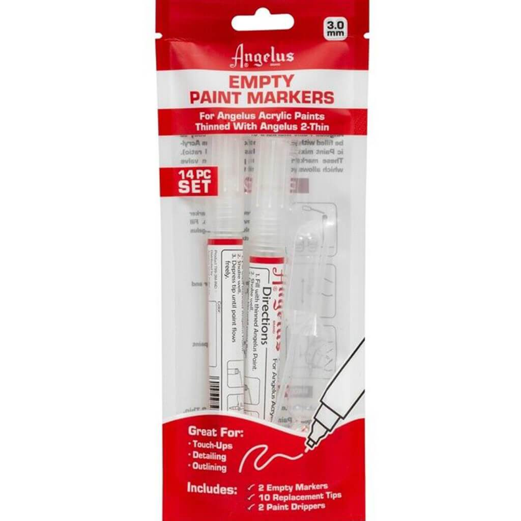 Angelus Empty Paint Marker Sets