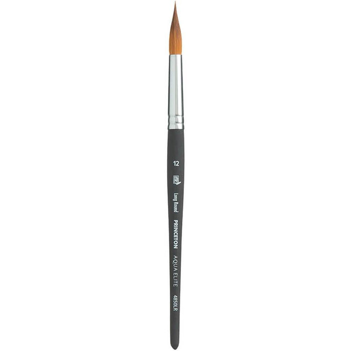 Aqua Elite Synthetic Kolinsky Sable Watercolor Brushes Long Rounds