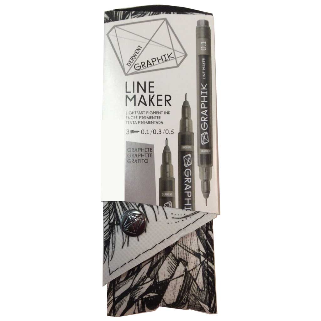 Graphik Line Maker Graphite Pack of 3