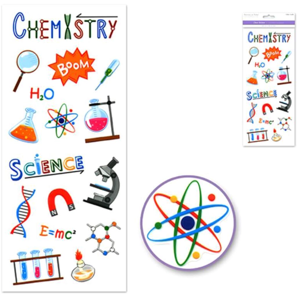 PAPER CRAFT STICKER: THEMES PHOTO SAFE CHEMISTRY