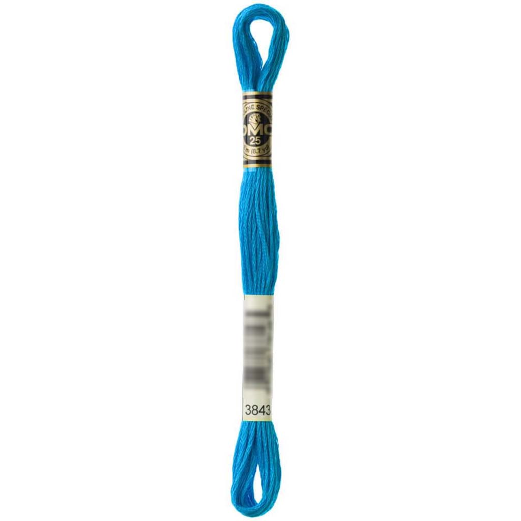 Dmc Floss Electric Blue Blue 