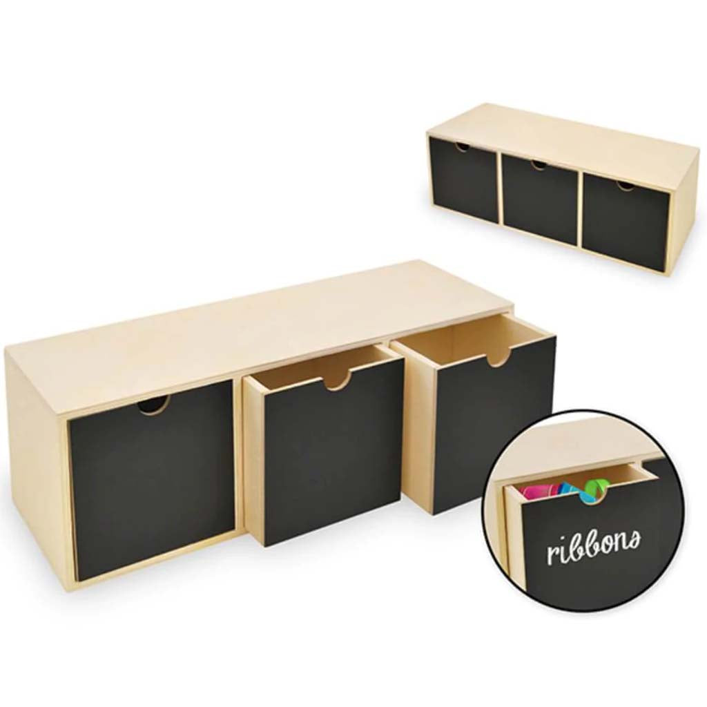 DRAWER DESK CADDY CHALK-IT-UP 11.4IN X 3.9IN X 3.8IN