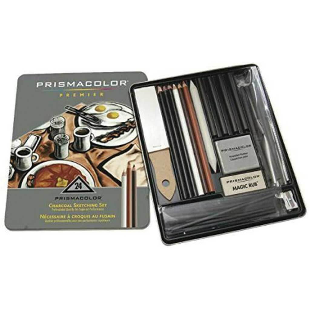 Charcoal Sketching Set 25ct