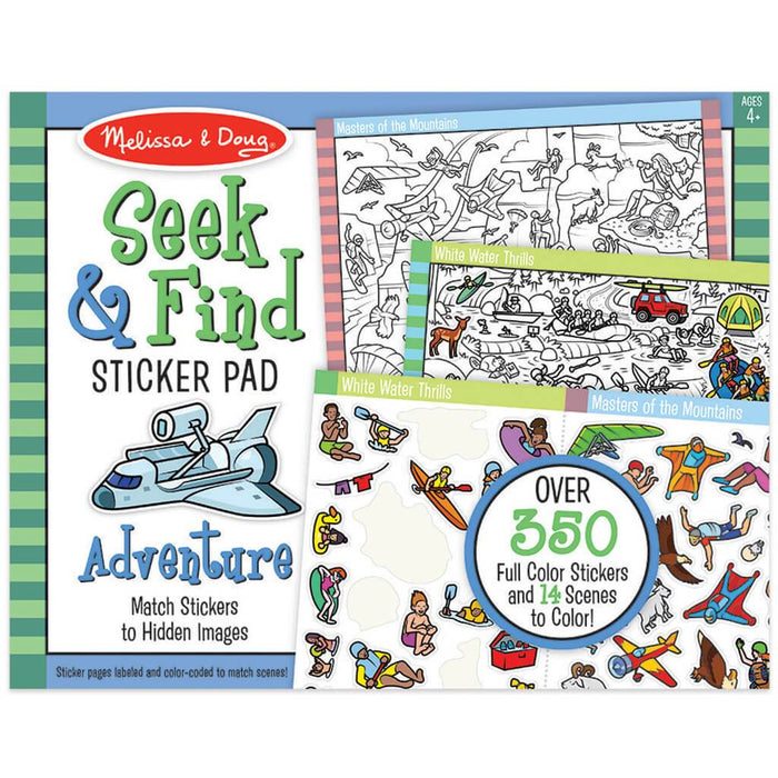 Seek & Find Sticker Pad Adventure