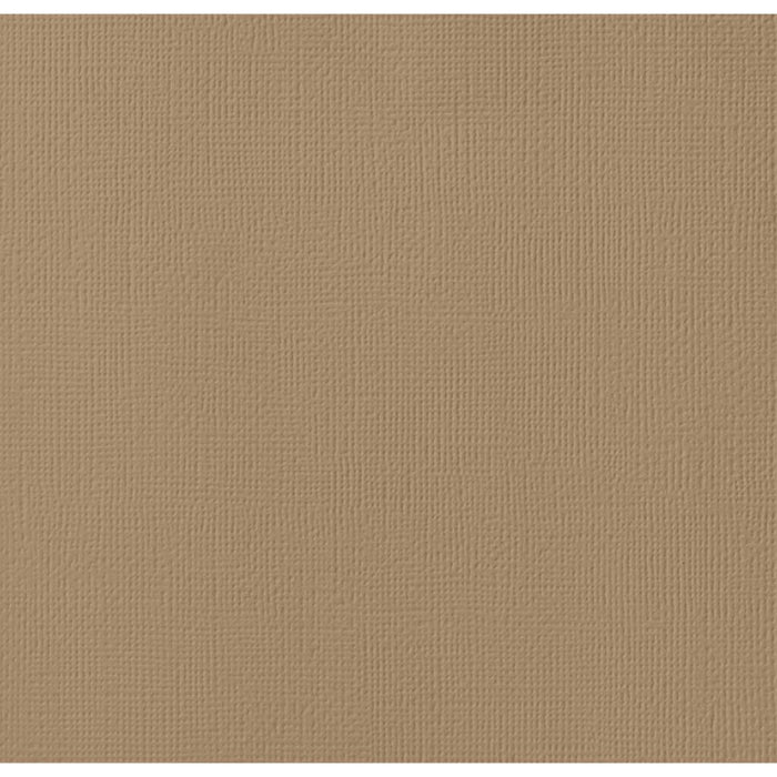 80lb Textured Cardstock 12in x 12in Caramel