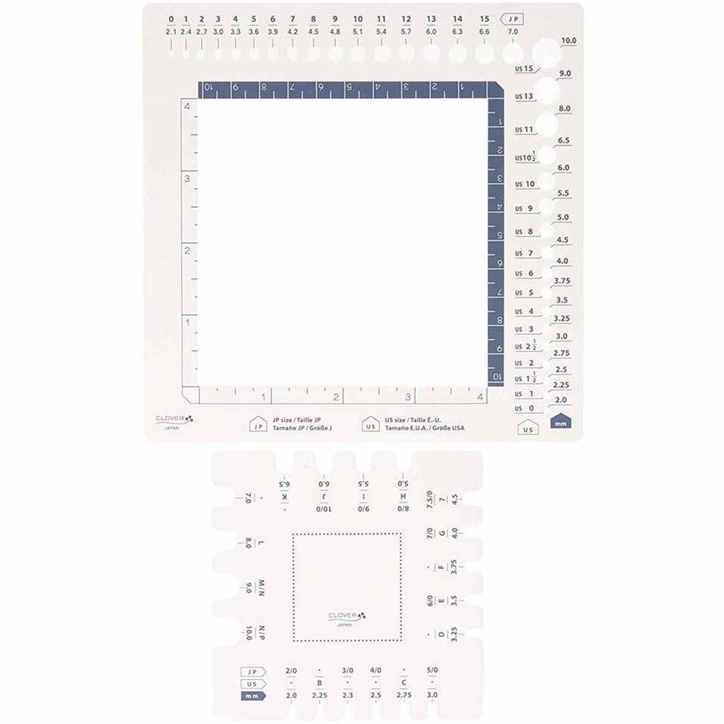 Swatch Ruler &amp; Needle Gauge