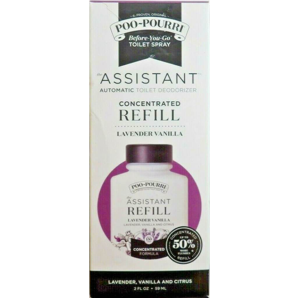 Automatic Toilet Deodorizer Concentrated Refill Lavender Vanilla