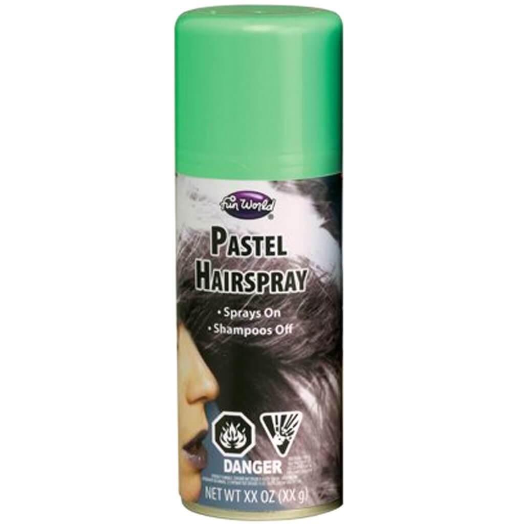 Pastel Hair Spray 2oz Green