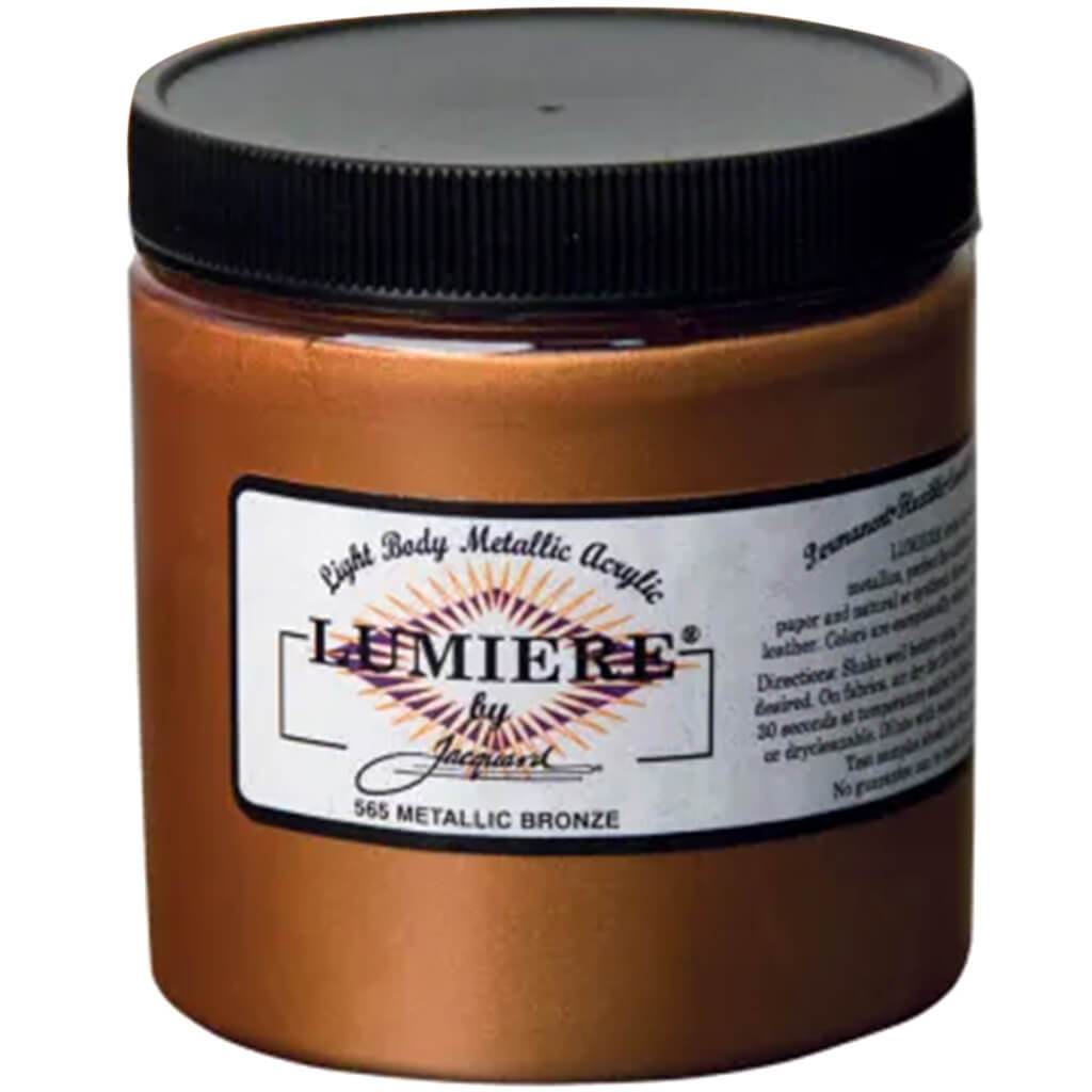 Lumiere Acrylic Paint 8oz #550 True Gold