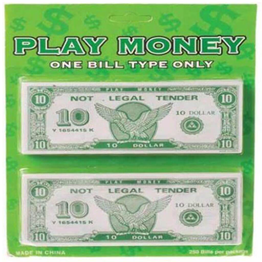 Play Money $50 250ct