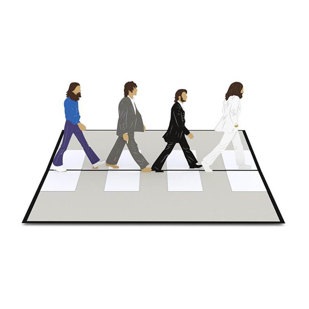 Beatles Abbey Road Pop Up 3D Card