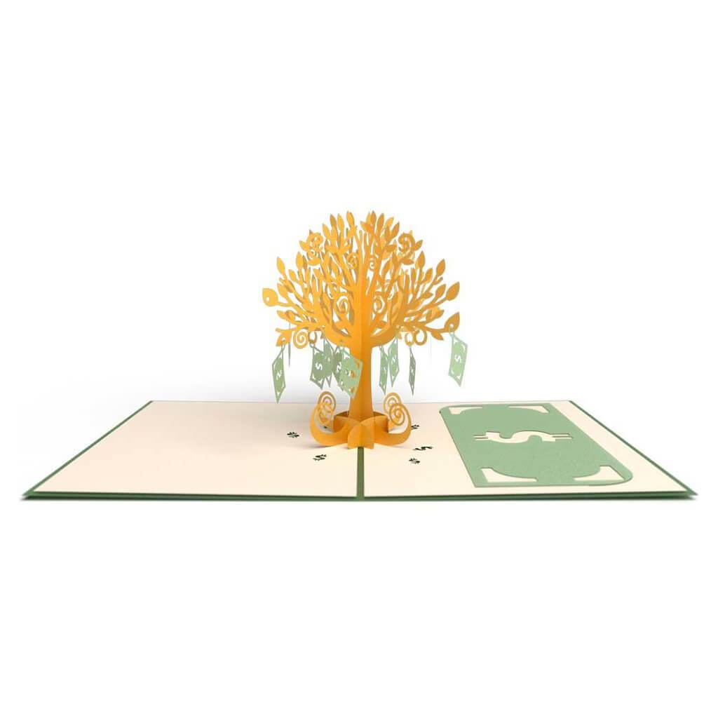 Money Tree Pop up 3D Card