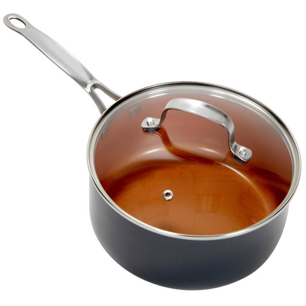 Saucepan with Glass Lid