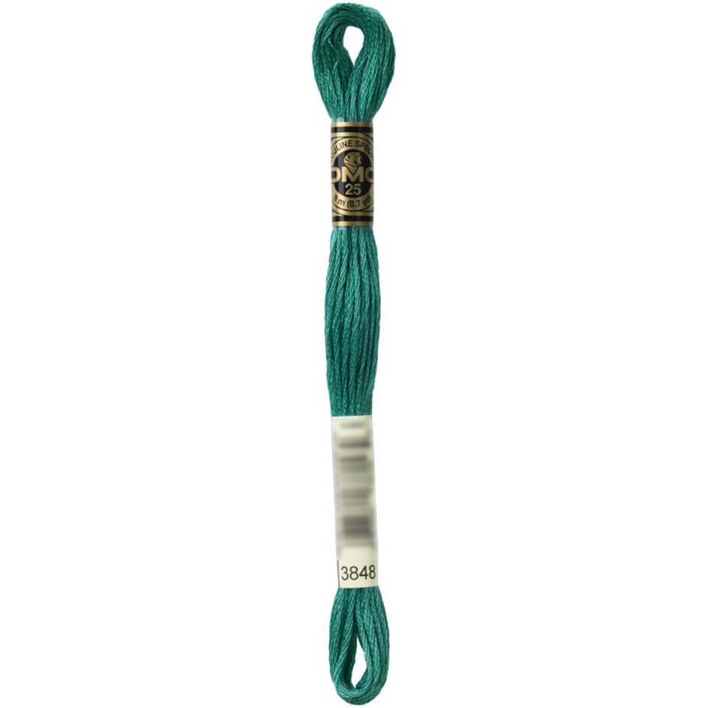 Dmc Floss Medium Teal Green Green 