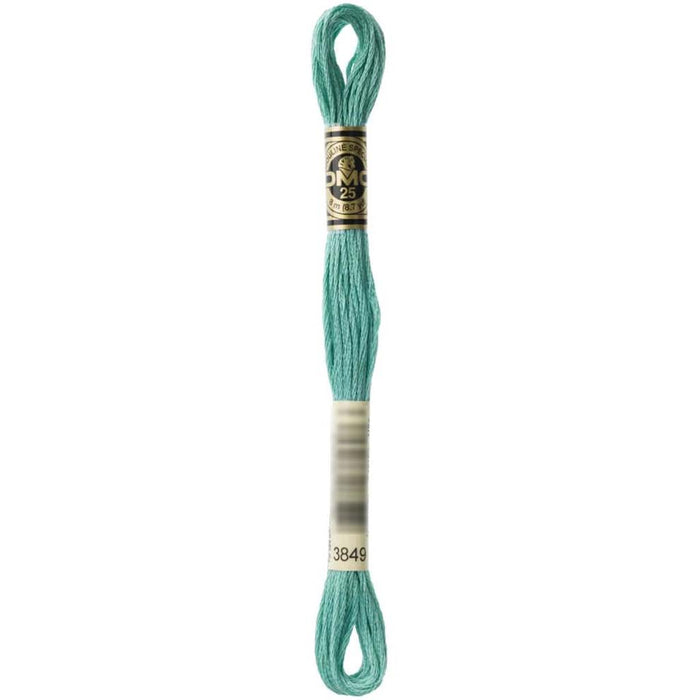 Dmc Floss Light Teal Green Green 