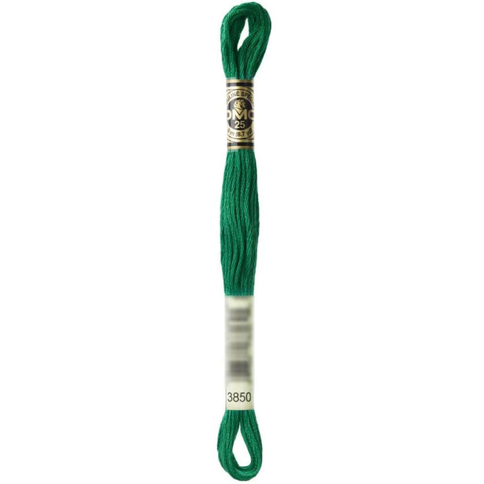 Dmc Floss Dark Bright Green Green 