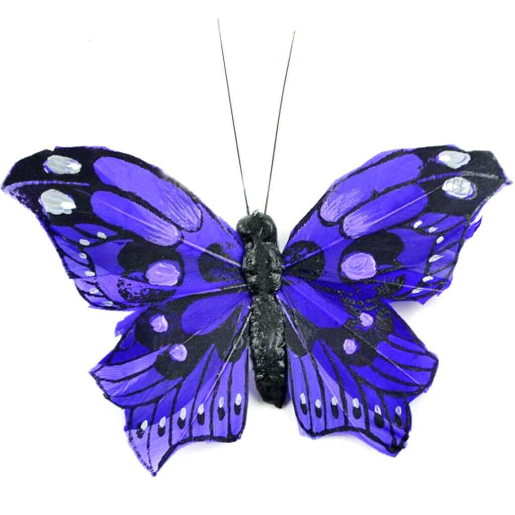 Butterfly 5in Purple