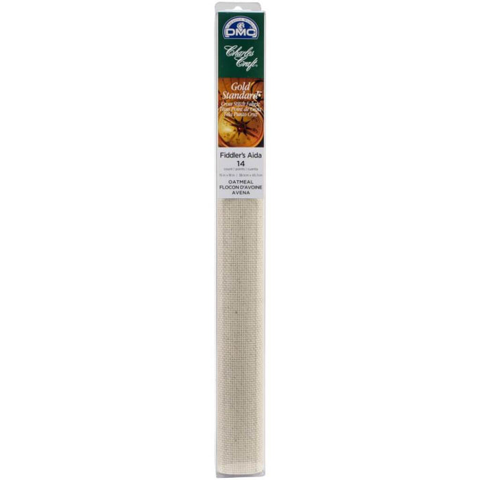 Charles Craft 14ct Oatmeal Aida 15 x 18 in