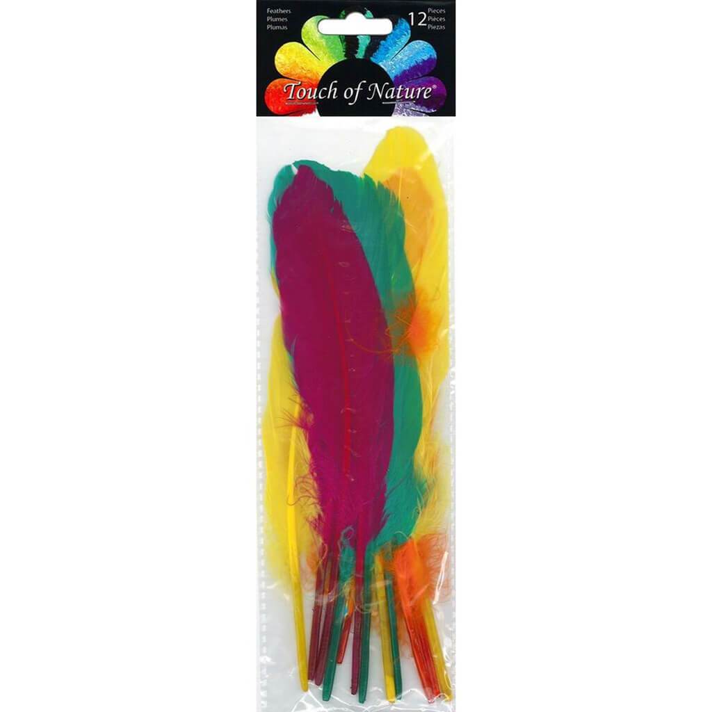 Goose Wing Rounds Tropical Color Mix 7-8in