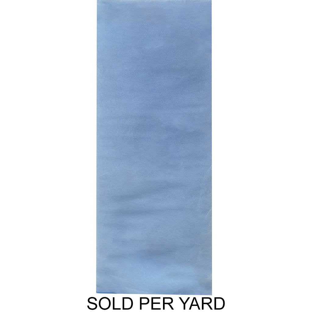 Tulle Fabric 54in Light Blue