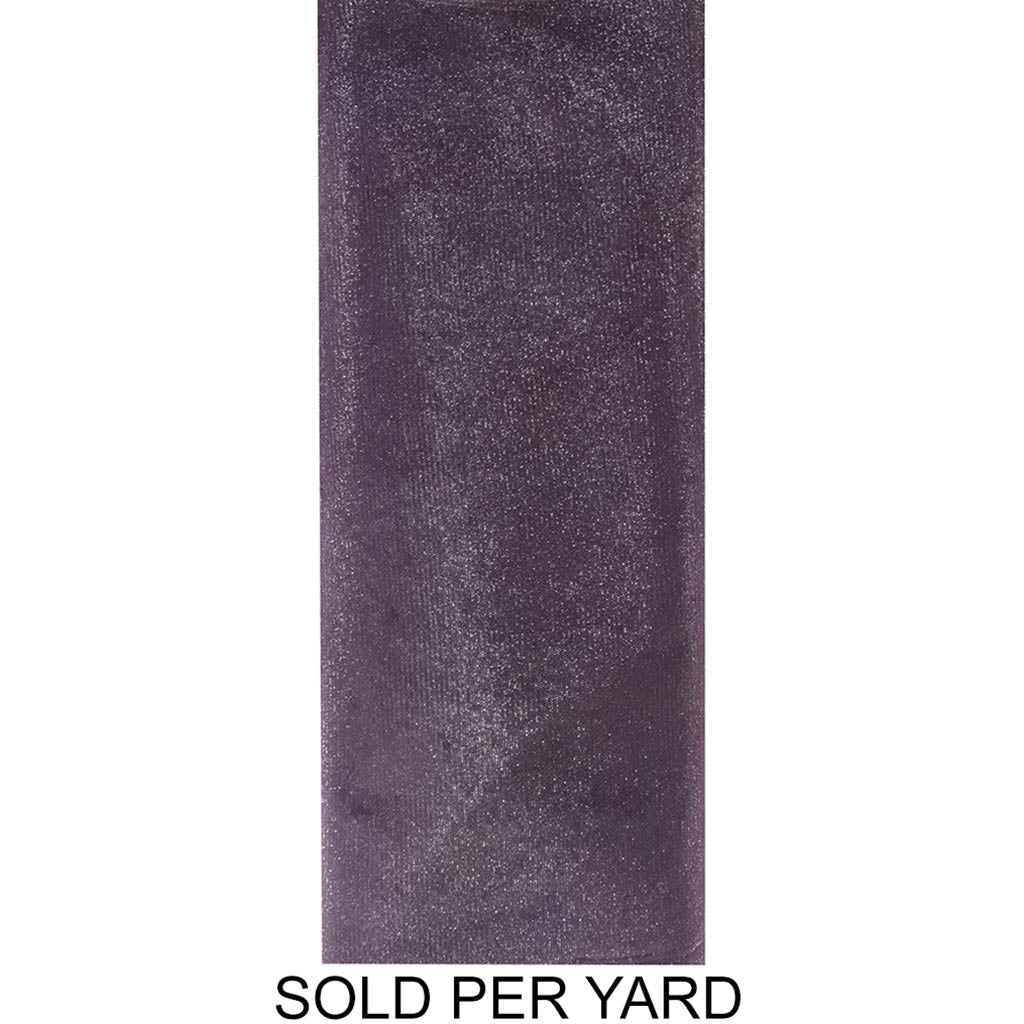 Tulle Fabric 54in Aubergine