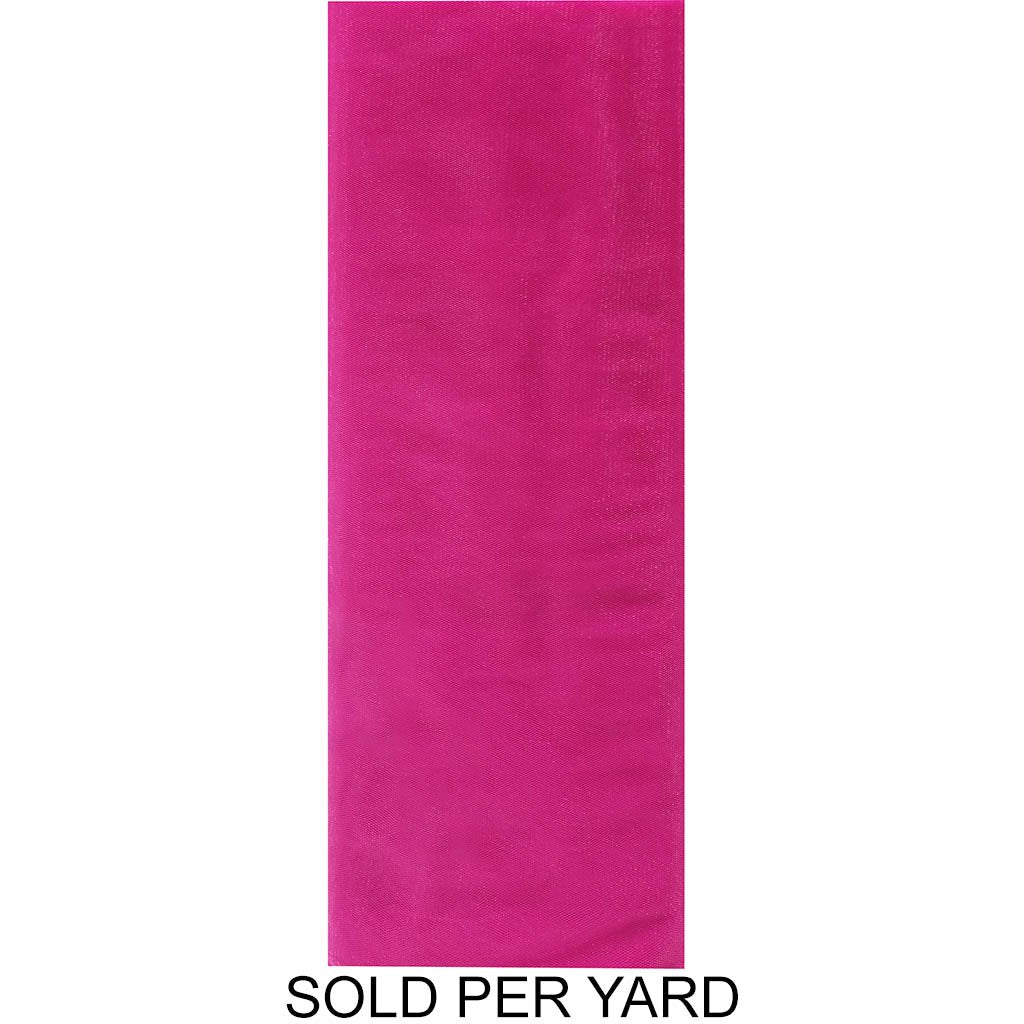 Tulle Fabric 54in Fuchsia