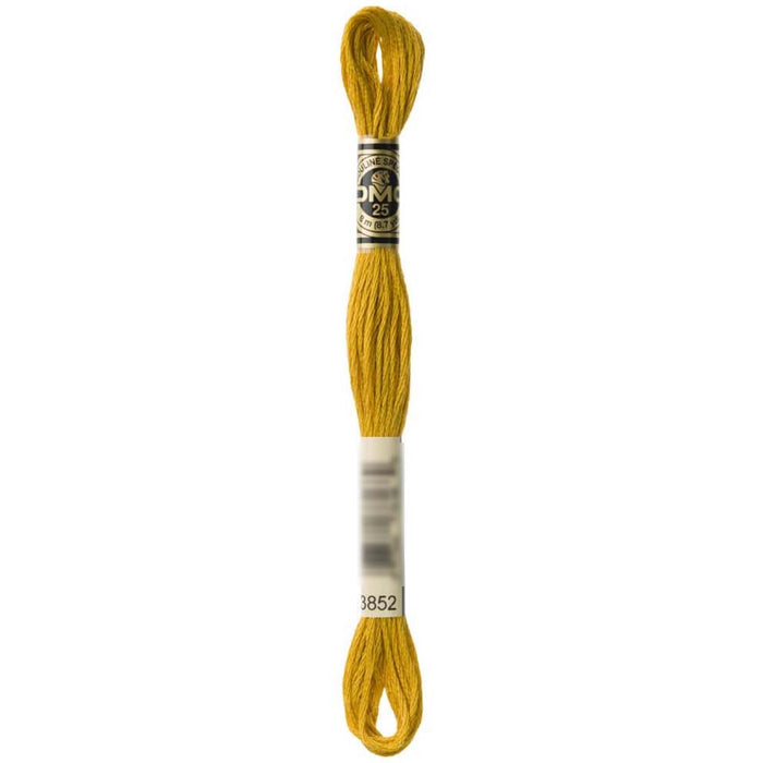 Dmc Floss Very Dark Straw Straw 
