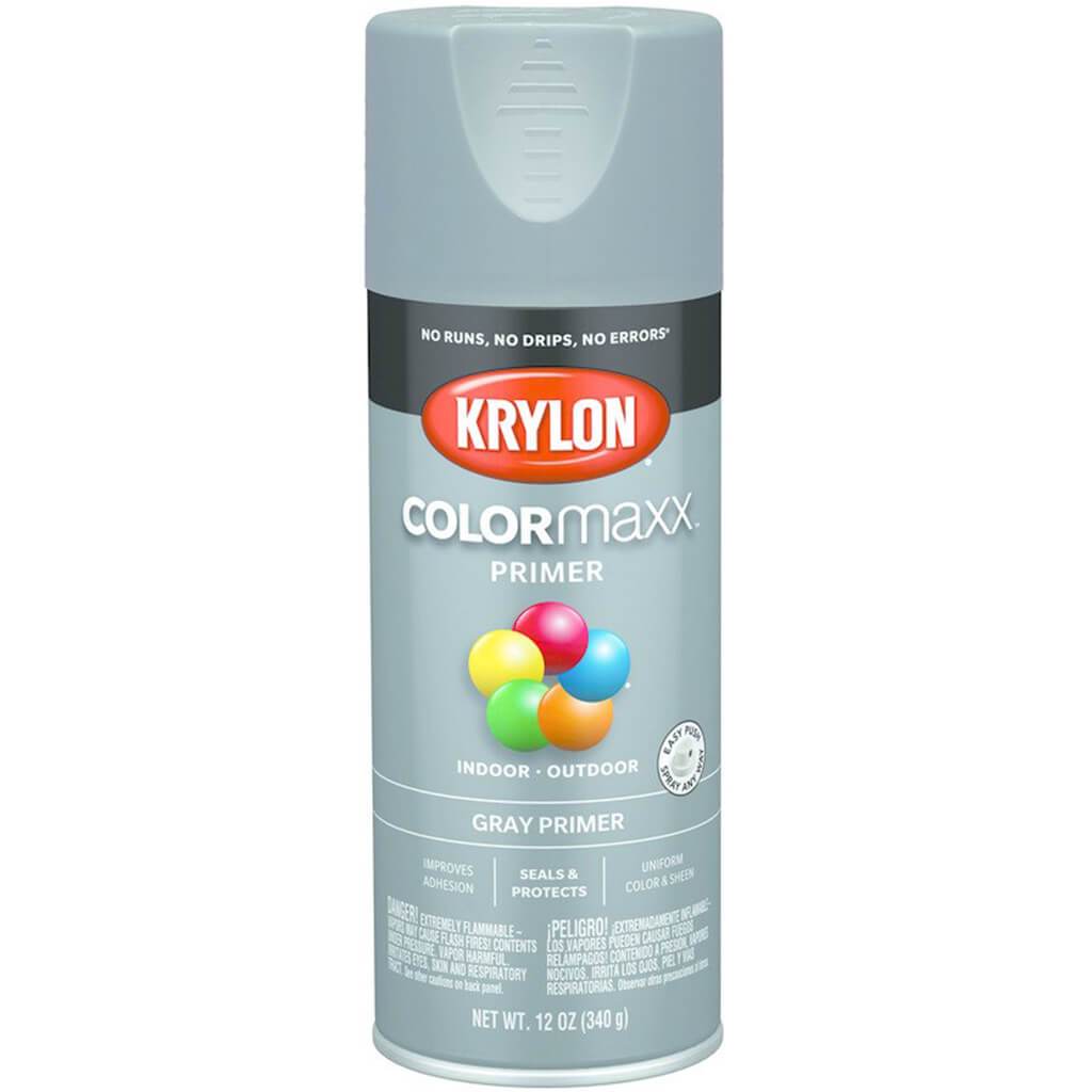 Spray Paint Gray Primer 12oz