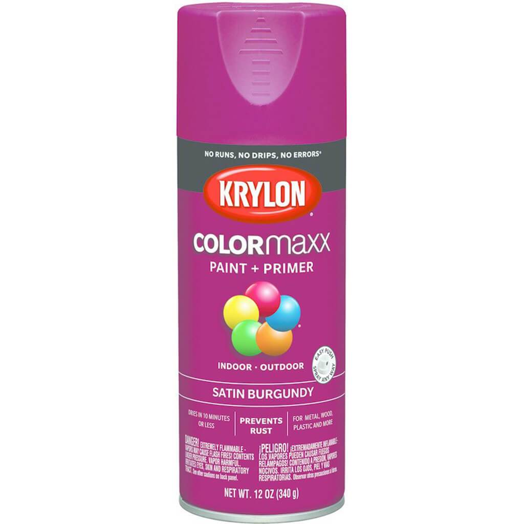 Spray Paint Satin 12oz