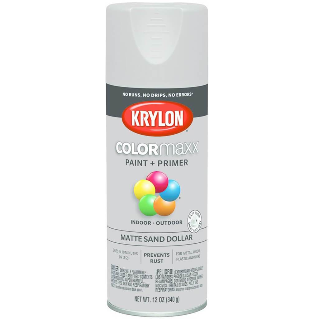 Paint Spry Matte Black 12Oz