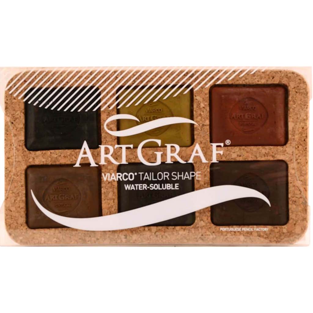 Artgraf Water Soluble Earthtone 6 Color Set