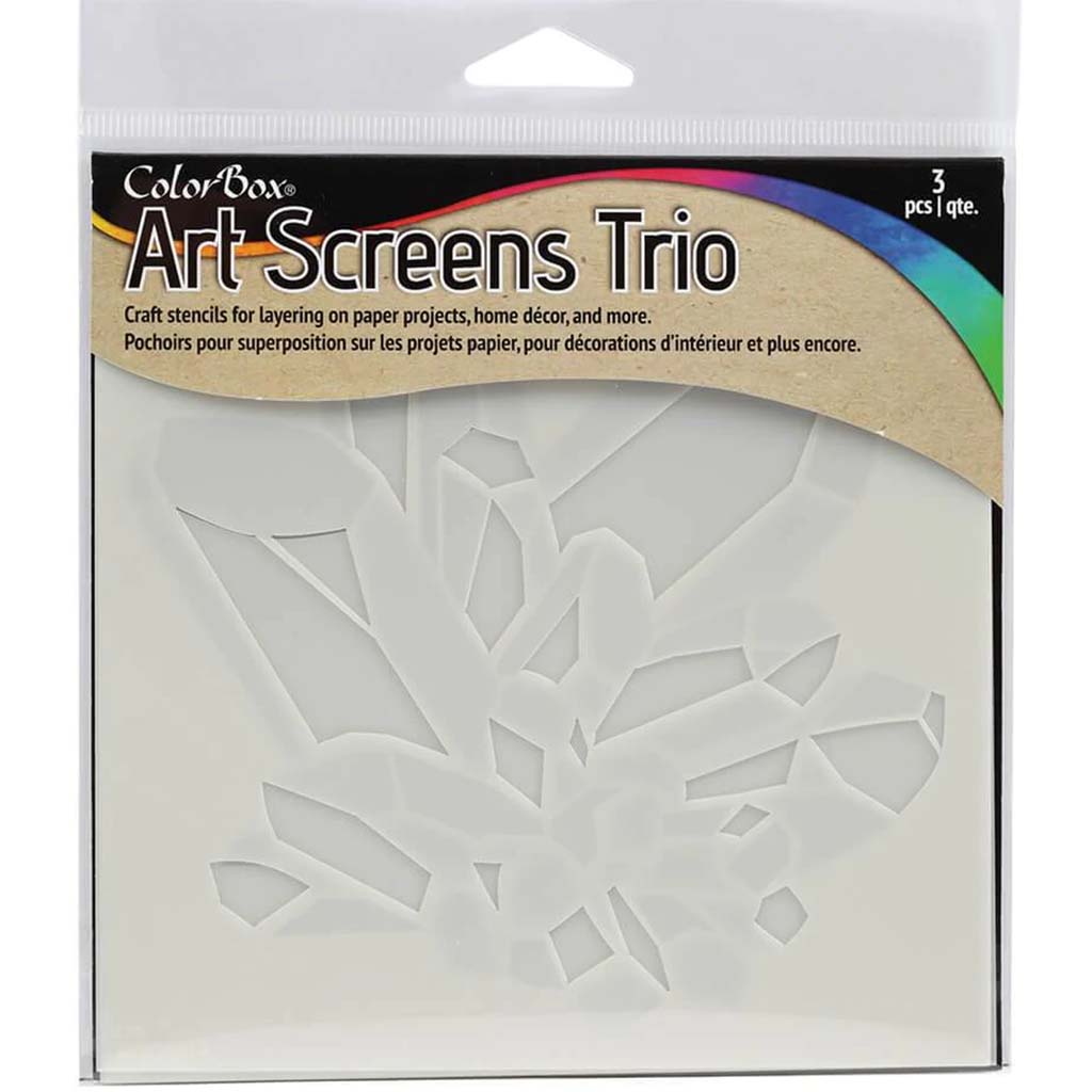 Cbox Trio Stencil Crystal