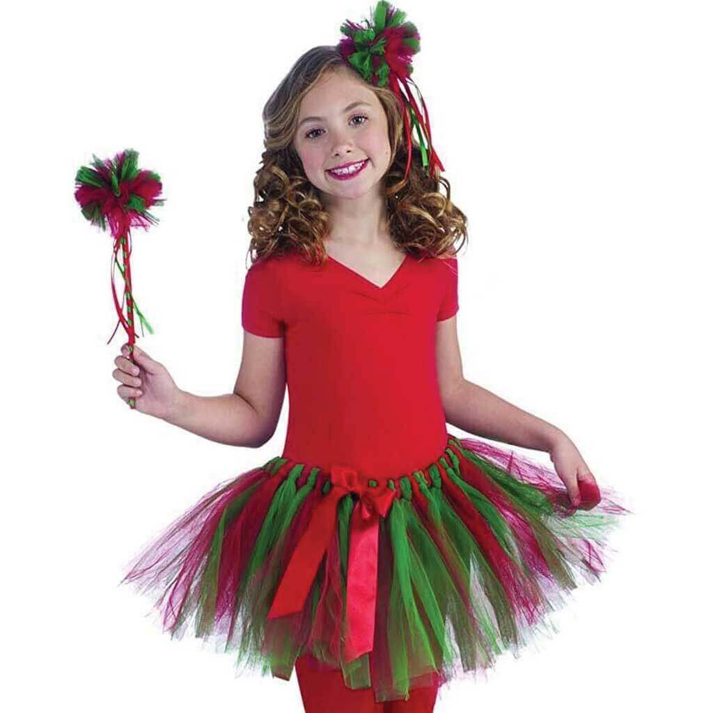 Christmas Tutu Red Green