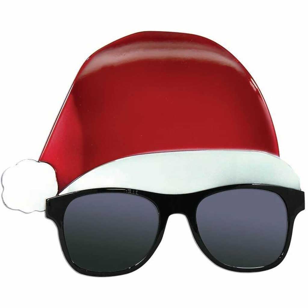 Santa Hat Glasses