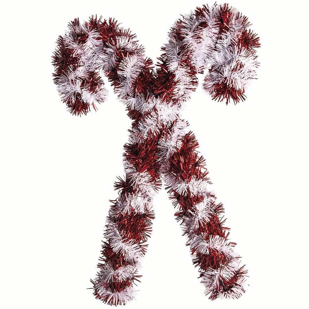 Tinsel Christmas  Candy Cane