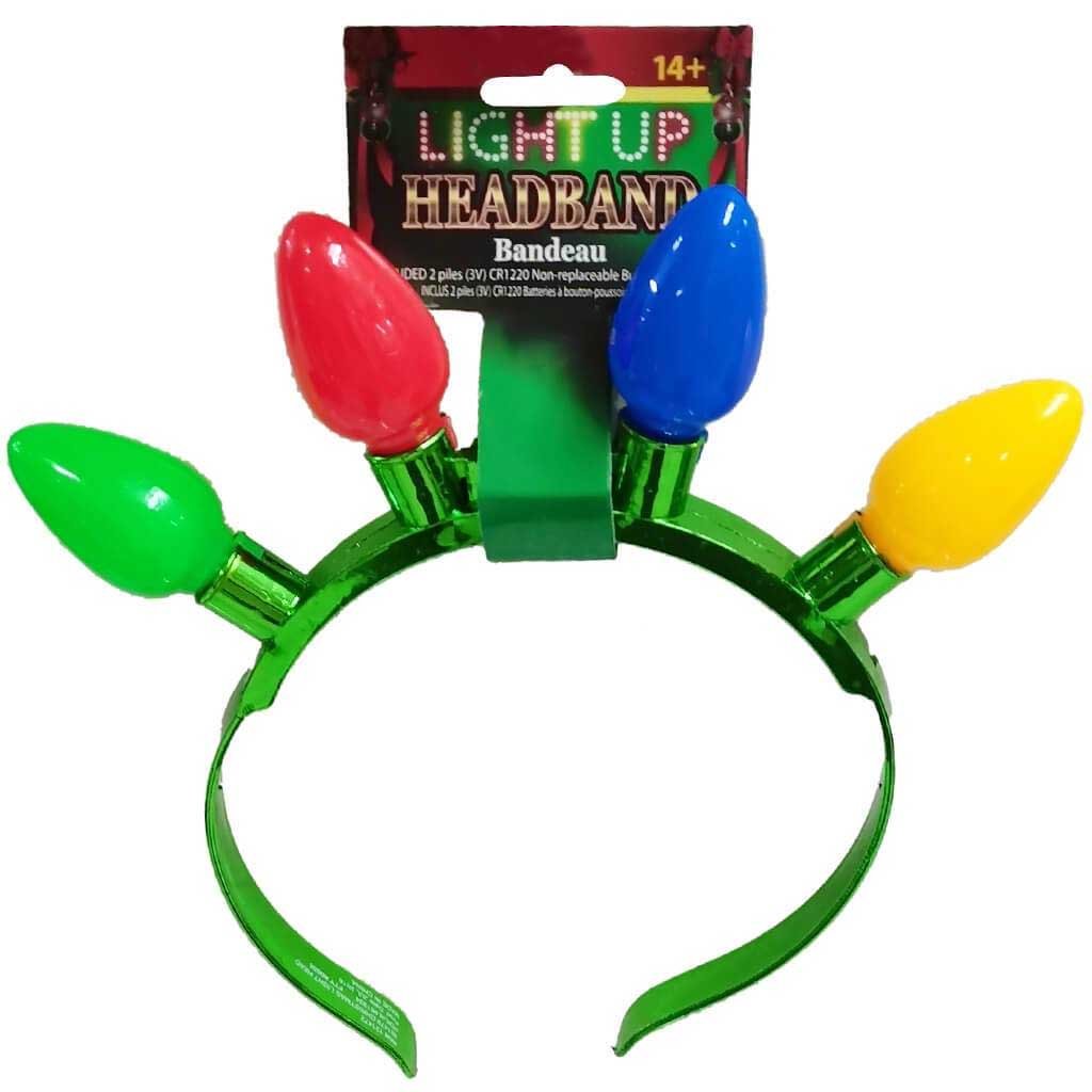 Christmas Light Headband