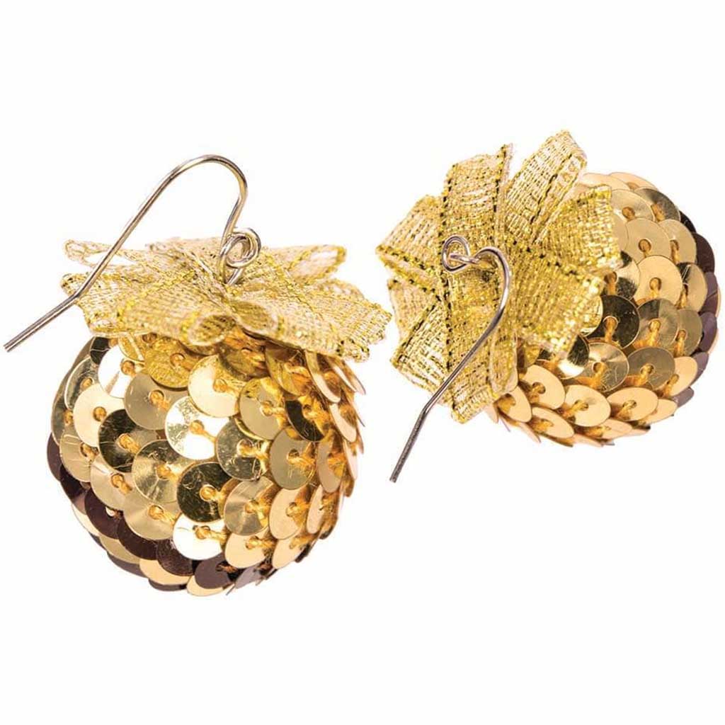 Christmas Sequin Earrings